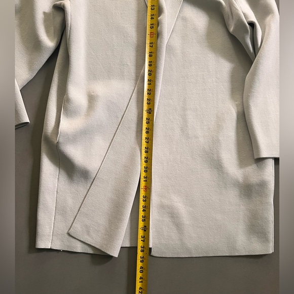 BANANA REPUBLIC NWT Cream Sweater Jacket Size XL - Picture 4 of 11